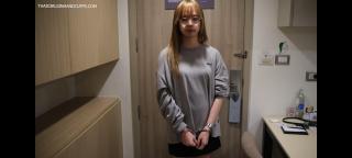 LYN.LYN _ SHE_S A DRUG DEALER LOVER Beautiful cute Thai girl Lyn Lyn is arrested and handcuffed for being girlfriend with a drug dealer.