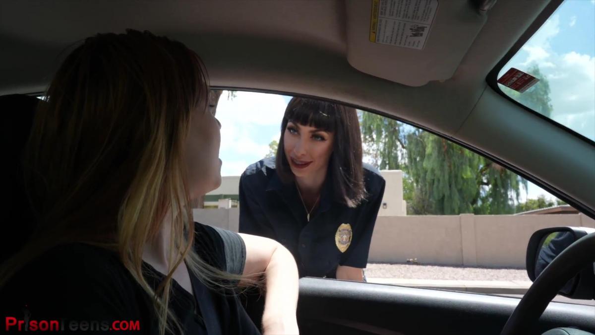 Lo Valentine Arrested Part 1 Officer Summer pulls over a naughty Lo Valentine when she looks up Lo’s information