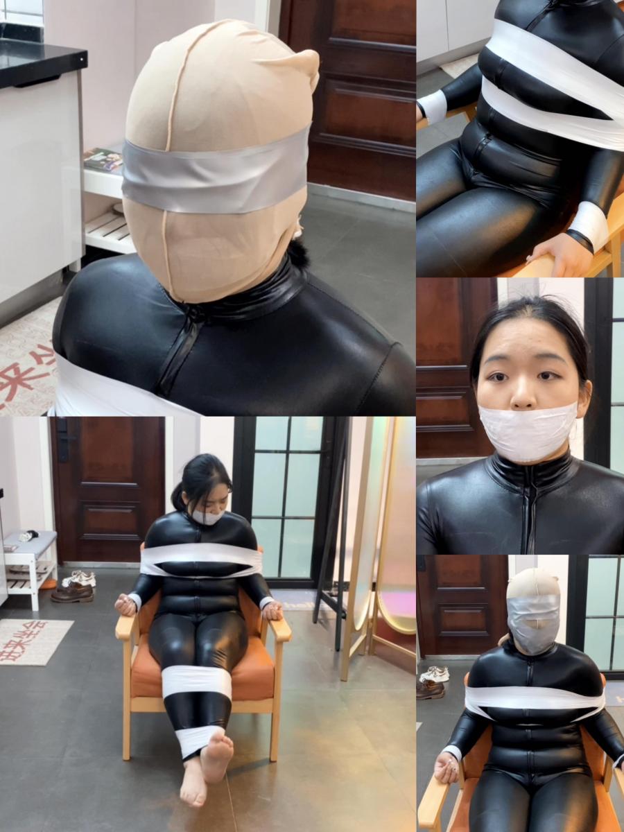 【缚艺录】【DDL—060】【小姿】白色胶带封嘴，肉丝与灰丝套头，固定在椅子上，慢慢挣扎吧~ 1.周更视频，致力于拍摄gagpara的风格，【缚艺录】老观众懂得都懂~<br>2.接长期定拍，价格优惠，非诚勿扰，加好友备注来意，《缚艺录》QQ：2143175428<br>3.倡导绿色、健康的亚文化，不接受裸露X器官，大尺度等，色情勿扰！只接受正常绳艺，以及绳艺娱乐方面的内容；部分模特出于隐私考虑，不出镜。<br>4.压缩包密码：wkswks<br>5.祝各位同好，身体健康，生活美满<br>6.本工作室的视频，希望不要乱发，已发现盗版网站、私人在公众网络平台，发布原创内容的片段、图片，如果涉及到模特本人，后果自负<br>7.尊重小圈文化，尊重原创作者！