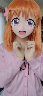 制服姿で気持ちよく… kigurumi保登心爱<br>ズックンのフェチい着ぐるみ映像です。<br>新入りには中の人の洗礼を…
