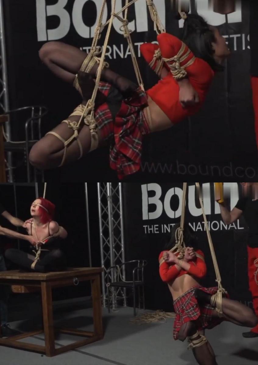 BoundCon Custom Foto Shootings Docval &amp; Ropemarks vs EllieBowString &amp; StrongPanda BoundCon 定制照片拍摄 Docval & Ropemarks 与 EllieBowString & StrongPandaBoundCon Custom Foto Shootings Docval & Ropemarks vs EllieBowString & StrongPanda
