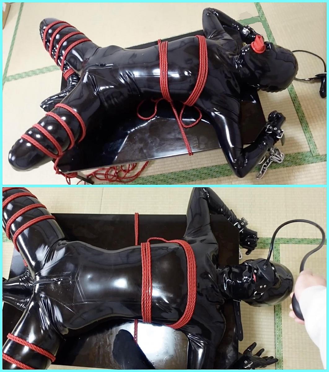ラバー緊縛拘束イラマバルーン調教【Radical Plan10分動画】 ラバー緊縛拘束イラマバルーン調教<br>Uniform human dog restricted current balloon training<br>制服人狗拘束电流气球调教<br><br><br><br>搬运自：梵蒂亚的durian@Official (durian)
