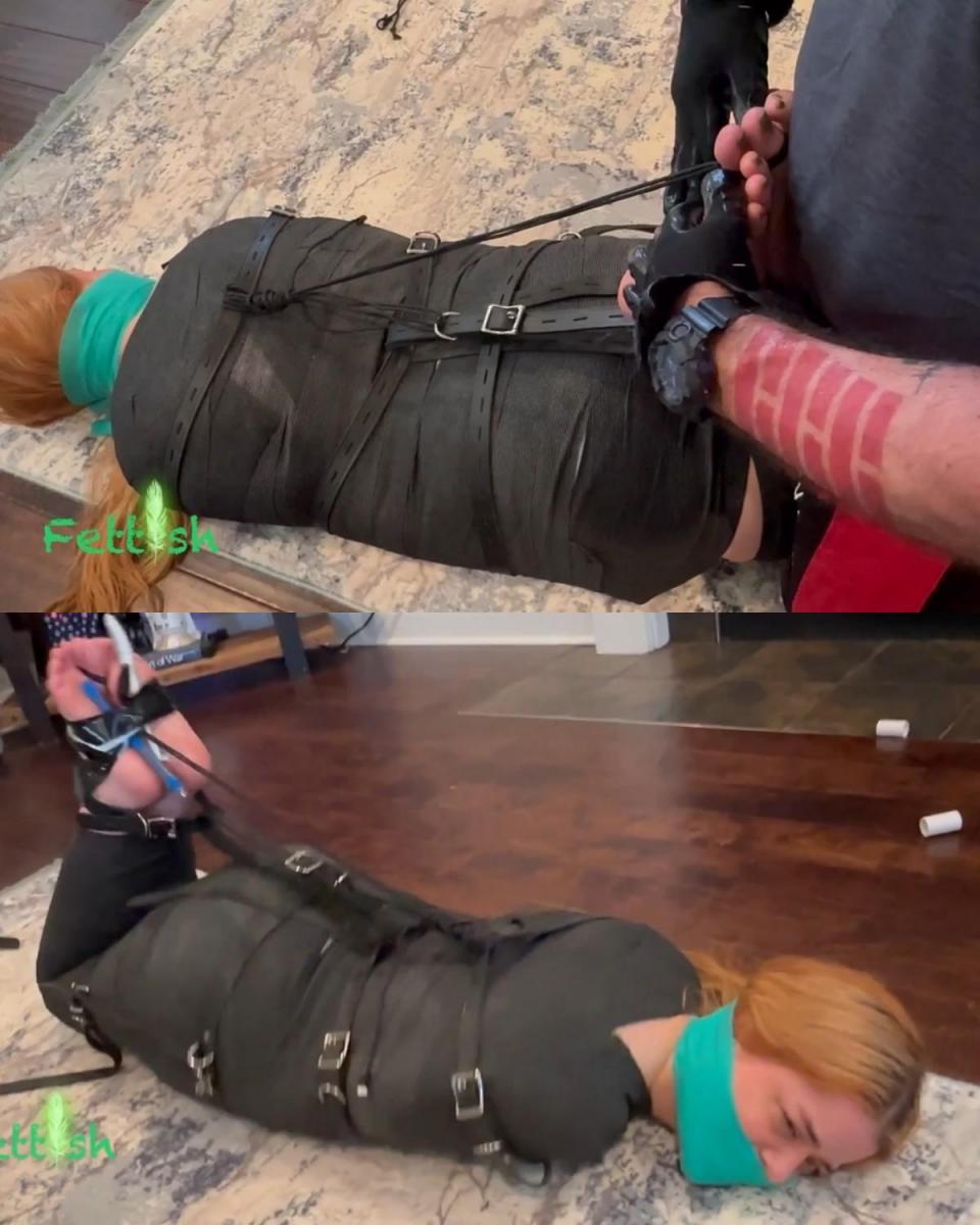 HOGTIED, GAGGED, AND TICKLED - JASPER 贾斯帕·里德退休了！ 我知道她很敏感，尤其是因为这是当天的最后一次拍摄。<br><br>她已经被逗得精疲力竭了，但我想她还有更多可以付出的！ 你肯定知道我有点虐待狂吧？<br><br>我把可怜的贾斯珀的脖子到脚踝都包裹成木乃伊，用皮带把它绑起来，堵住她的嘴，然后把她弯成绑带的姿势，然后绑住她的脚趾。 然后乐趣就如往常一样开始了！<br>我把我的小无人机粘在她的脚底上，把手套贴在她的脚上，等等！<br><br><br>她讨厌这一切。Jasper Reed is out of retirement ! I knew she was sensitive, especially since this was the last shoot of the day.<br><br>She had been tickled to the point of exhaustion but I thought she still had more to give! Surely you know by know I'm slightly sadistic yeah?<br><br>I wrap poor Jasper neck to ankles in a solid mummification, cinch it up with leather straps, gag her mouth, then bind her toes after bending her into a hogtie position. Then the fun begins as always! <br>I tape My Littlle Droney to her soles , run the gloves along her feet, and more! <br><br><br>She hated every minute of it.