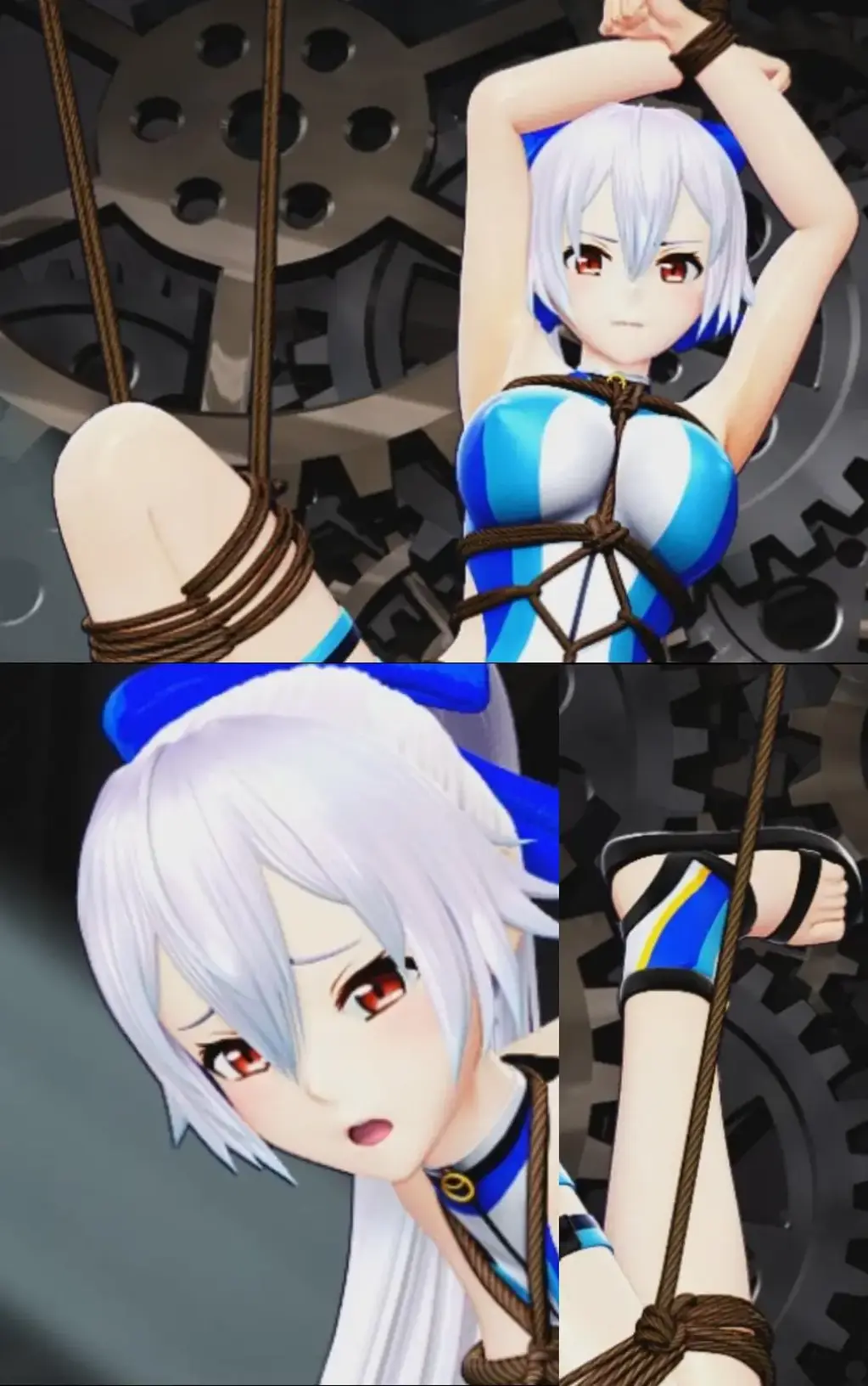 美少女戦鬼　媚薬アクメ堕ち スパイ嫌疑の拷問に絶頂敗北 终于等到巴妈妈啦~不过这个声优一直啊啊啊~好怪噢<br><br>３ＤＣＧヴァーチャルＭＯＶＩＥシリーズ　記念の第２０弾は、<br>美少女戦鬼　ピタ水着ヴァージョンの登場です。<br>マスターと夏期休暇を<br>楽しんでいたヒロインの前に現れた魔術協会のエージェント達。<br>ヒロインは秘密漏洩の嫌疑を掛けられ、<br>魔術協会本部　時計塔最上階にある取調室に<br>緊縛拘束されてしまう。<br>媚薬を打たれたヒロインに襲いかかる<br>激しい恥辱拷問に幾度となく強制絶頂を繰り返し、<br>絶頂疲労に抵抗できないヒロインは<br>更なる恥辱責めに果ててしまう・・<br>媚薬拷問に敗北したヒロインは男達にされ続けそして・・・<br>気丈なヒロインが媚薬恥辱拷問に絶頂を繰り返し。<br>敗北して行く様を ＠ＯＺの超美麗３ＤＣＧ映像で制作いたしました。<br><br>请不要在线解压，因为网盘等问题被和谐，直接在评论里面和我说一声补档即可，一般会在3天之内补上。<br>（ps：一般没有解压密码，如果有，默认是提取码）<br>（pss：下载完成后是后缀为.111的文件，需要右键点击重命名改后缀，将他改成.7z才可进行解压，如最后三张截图所示，中间那步点是）<br>（psss：个别用户压缩包使用自带的压缩软件如果无法解压请下载《360压缩》进行解压，因为我是用360压缩软件进行生成的压缩包，此软件百分百解压）