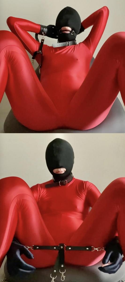 2023-08-01 【︎✿小花︎✿】②RED NAVY LADY 华花系列继续更<br><br>zentai   光泽袜   光泽体操服<br>手铐   脚铐   项圈<br>遥控入体TD   强高自嗨