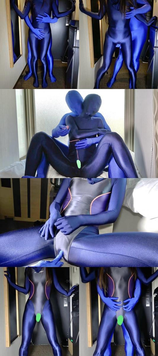 2023-11-2 【18禁VIP動画】バイブ装着ゼンタイエンドレス潮吹き️ ACCO身穿zentai，先是和男伴站立拥抱贴贴。<br>随后做到窗台上，被男伴从背后抱住，一顿挑逗抚摸，再用跳D送上糕潮。<br>再穿上高叉泳衣，裆部固定住吸震跳D，由男伴遥控开启，罚站强高折磨。<br>几分钟之后，等男伴再次检查ACCO的裆部，早已是黄河之水天上来......