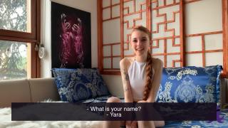 Iara first time in the stocks foot tickled by yuxi and octopus interview sub eng pt 1 4k 原创工作室：Octopus<br>模特非常漂亮！值得一看