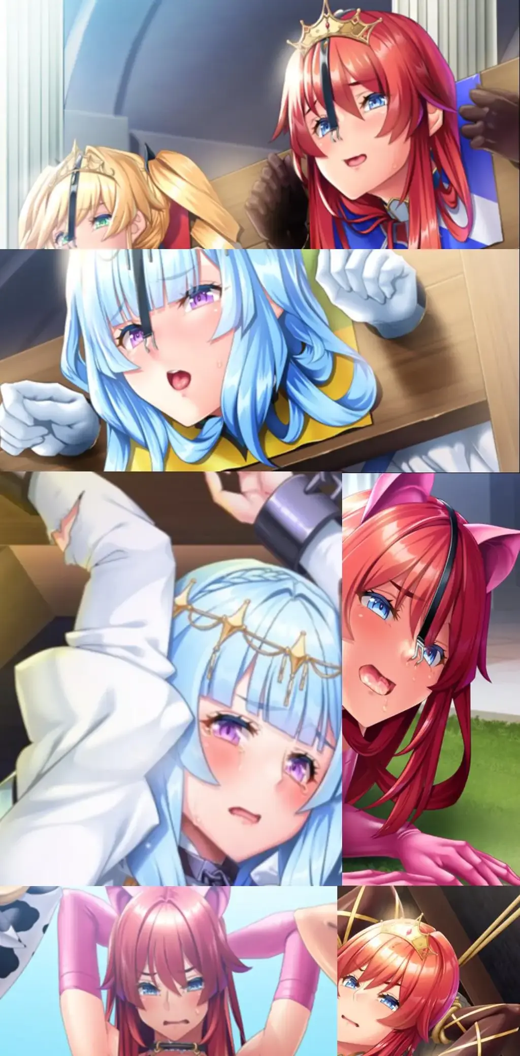 三美姫の牝豚～姦獄の城～ 故事介绍：<br>布莱顿哈德·杜沙托尔·弗洛雷斯三国缔结同盟，和平地统治着广阔的大陆。<br>但是，这个和平在军事大国阿尔特西亚帝国的进攻下崩溃了。<br>帝国的进攻作战指挥官菲利克斯被命令彻底贬低、羞辱被囚禁的三国公主阿里耶斯·夏琳·米蕾雅。<br>为了用疯狂的快乐玷污被国民爱戴、尊敬、忠诚的对象她们，杀鸡儆鸟，剥夺她们的希望，让被统治的人们绝望地意识到做什么都是徒劳。<br>因为某个理由对三个王国怀有怨恨的菲利克斯决定带头向被囚禁的公主们露出獠牙。<br>到底，菲利克斯能打掉公主们吗?还有，亡国的公主们在遭受无数耻辱的同时，到最后还能保持作为人的理性吗?<br>他们的结局是……!?<br><br>请不要在线解压，因为网盘等问题被和谐，直接在评论里面和我说一声补档即可，一般会在3天之内补上。<br>（ps：一般没有解压密码，如果有，默认是提取码）<br>（pss：下载完成后是后缀为.111的文件，需要右键点击重命名改后缀，将他改成.7z才可进行解压，如最后三张截图所示，中间那步点是）<br>（psss：个别用户压缩包使用自带的压缩软件如果无法解压请下载《360压缩》进行解压，因为我是用360压缩软件进行生成的压缩包，此软件百分百解压）