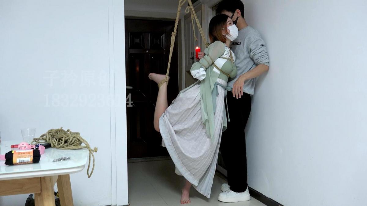 【子衿原创】兔兔1206 太无聊了？玩点新花样 百度下载解压密码：zjsy,子衿工作室向全国绳艺爱好者提供：体验绳模捆绑服务、绳艺作品销售、作品定制、视频网调、原味等，另外本店招募绳模
