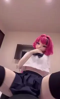 NO.427 バックでゴム中出し 原作者：fantia 未来 (みく)<br>★miku_427 バックでゴム中出し<br>男娘带着kigurumi面具被人玩弄下面 反复摩擦