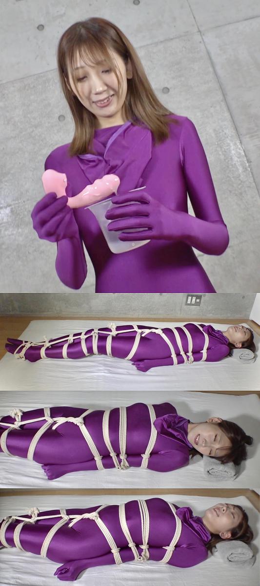 2024-01-1-zentai 【Standard】プラン1月フェチ動画 #001（1/3回目） 紫色zentai小姐姐，强力吸震跳D入体。<br>随后被实施全身龟甲缚拘束，放置在地板上。<br>坏人遥控开始跳D，对小姐姐展开强高折磨。<br>一轮轮糕潮，搞得小姐姐百爪挠心，呻吟连连，无助的在地上痉挛扭动。