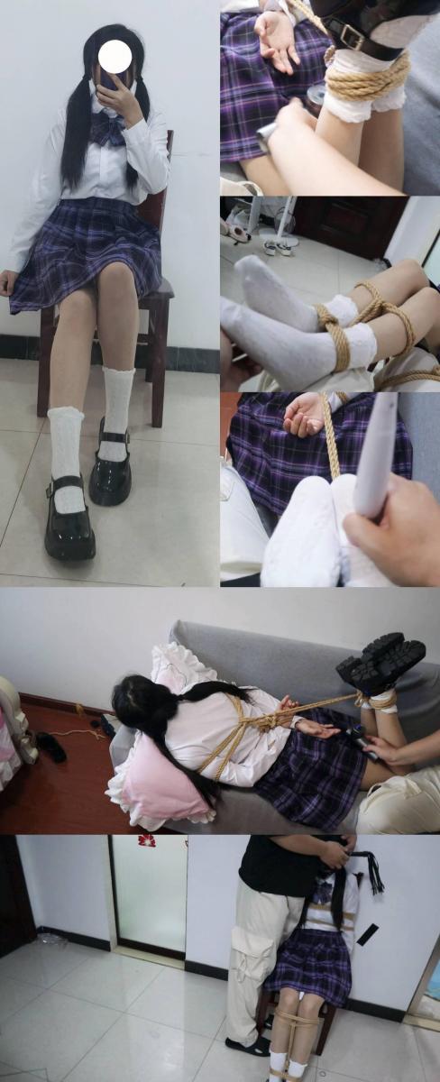 【荷仙少女】双视角 美美自拍后被抓起调教的安安姐姐，绳子死死绑住的敏感双马尾的姐姐直接被欺负到求饶的真实反应，哪怕碰一下都极度敏感 都这样了嘴上还在逞能！说不怕痒和震，但真的用上身上却立马换了一副嘴脸 安姐姐刚刚还在美美的自拍，本公主真好看，下一秒就被绑在椅子上了，别别别，你饶了我吧叔叔，有话好好说，立马就被封住嘴巴，<br>摸住的敏感双马尾的安安姐姐直接被欺负到从一开装坚强到求饶，哪怕碰一下都极度敏感都这样了嘴上还在逞能！说不怕痒和震，<br>但真的用上身上却立马换了一副嘴脸苦苦地哀求，但是玩玩具已经准备好了哦，不要不要，后来搞出鞭子直接开搞<br>命令安安姐姐把脚搭到腿上了来，一开始安安姐姐死命不从，直接鞭子打到娇嫩的身体上呜呜呜呜呜呜呜，虐待完安安姐姐之u后<br>又直接把安安姐姐驷马绑到沙发上，开始新一轮对姐姐的凌辱和欺负<br>也全力支持林子，希望大家越来越好<br>解压码<span style='color:#b0b0b0;'>[隐藏文字，购买后可见]</span> 改后缀即可<br>换攻略的多催几遍，看到林子来的都会回复，近期会对攻略和彩蛋增加内容，请大家多多支持~<br>其他途径来的和一律不回 也不对其他网站的兑换攻略，