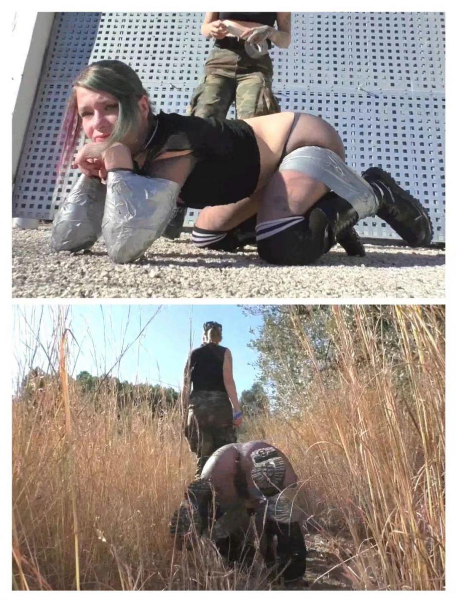 Emily Addams - More Outdoor Doggie Training - Crawling through the Spanish Fields Emily Addams - More Outdoor Doggie Training - Crawling through the Spanish Fields - Full Clip mp4 HD<br><br>German Bondage Pro Rija Mae gets a new victim to play with: Emily Addams, a 22 years old German Bondage Slut. She loves to be tied, trained and disciplined, so Rija gives her a cruel new Challenge. Tied in Doggy Position with Duct Tape and leashed Rija takes Emily for a long hard walk in the spanish fields. Emily has to crawl through the woods - a hard Lesson for the sexy young Bondage Slut...