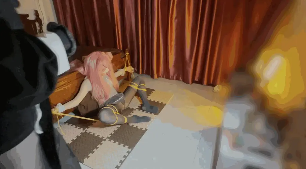 瑟瑟的灵魂需要被修女净化~  kigurumi+白丝+黑色+捆绑+[X_X] 瑟瑟的小朋友，必须要让她穿上情趣服并且绑起来，好好调教~物极必反对吗？用我的脚进化你瑟瑟的牛牛吧！kigurumi 白丝 黑色 捆绑 [X_X]