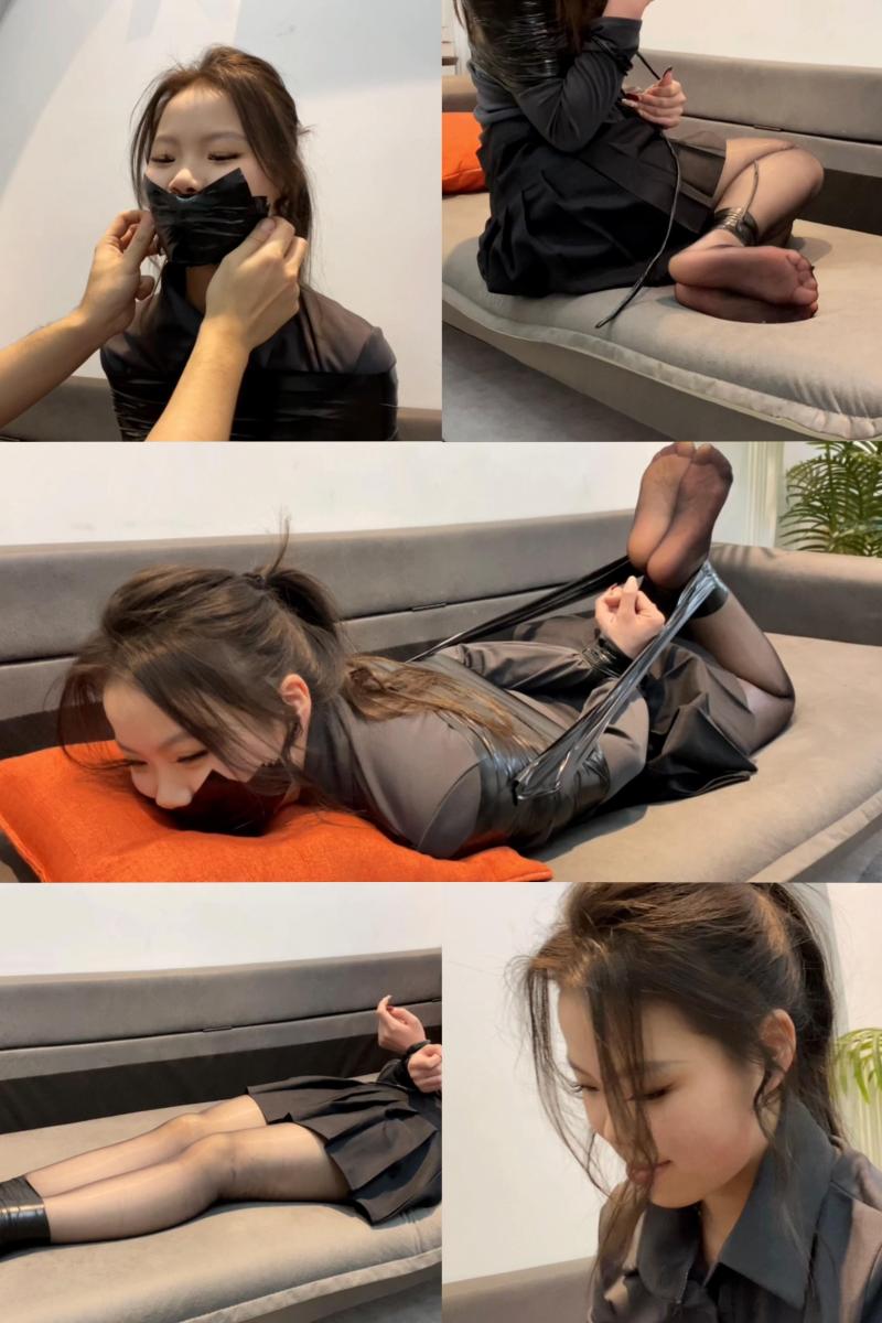 【缚艺录】【DDL-202】【小灵】黑丝与胶带贴贴贴~ 1.周更视频，致力于拍摄gagpara的风格，【缚艺录】老观众懂得都懂~<br>2.接长期定拍，价格优惠，非诚勿扰，加好友备注来意，《缚艺录》QQ：2143175428<br>3.倡导绿色、健康的亚文化，不接受裸露X器官，大尺度等，色情勿扰！只接受正常绳艺，以及绳艺娱乐方面的内容；部分模特出于隐私考虑，不出镜。<br>4.压缩包密码：fuyilu123<br>5.祝各位同好，身体健康，生活美满<br>6.本工作室的视频，不要乱发，已发现盗版网站、私人在公众网络平台，发布原创内容的片段、图片，如果涉及到模特本人，后果自负<br>7.尊重小圈文化，尊重原创作者！