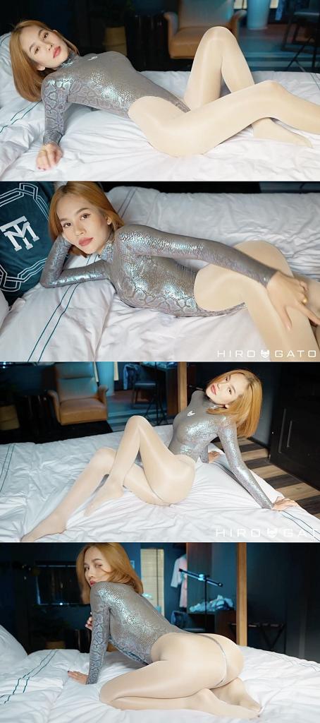 2023-08-01 Muay in High Leg Snakeskin Leotard 攒了半年的Hiro Gato系列，这几天集中更一下，让大家久等了。<br>期间会刷屏，给大家造成的不便请谅解。<br><br>宝藏写真系列，专拍 zentai   体操服   丝袜。<br>衣服材质棒，拍摄的手法干净清爽，出镜的女孩们都超级赞。<br>赏心悦目的同时，又可以当成L管神片来用。<br>整个系列很具有收藏意义，欢迎大家挑喜欢的冲起。<br><br>强推Rei和Muay这两位模特。<br>Rei很甜很灵动，Rei的体操服 丝袜是一绝。<br>Muay很御身材好，Muay的zentai是一绝。<br><br>又新增了两个整容骚货Kaew和Baiploo<br>Kaew是典型的高冷骚脸，Baiploo是狐媚子邪魅型的。<br><br><br>说明：<br>这个系列的视频，是网站加密嵌入式的，搞起来费时费力。<br>每部固定两钻收个辛苦钱，基本上也就回个本。<br>还请大家多多理解，多多支持，感激不尽。