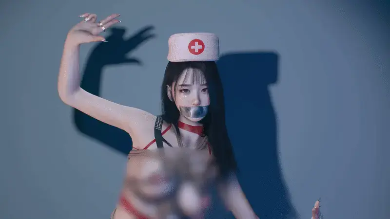 【3D动画】《韩国偶像的夜店调教》第四夜 护士装 拘束架 胶带 龟甲缚 [X_X] 抚摸 （不好意思耽搁了半月，定制请私信，作品无漏）<br>（前15秒预览，正片无模糊处理）<br>财阀的私人医院缺一个护士，偶像小姐姐自告奋勇，为了能让财阀高兴，主动要求去照顾上一任退休财阀<br>虽然是一个年事已高的老头，但是小姐姐还是卖力跳舞给他看<br>晚上小姐姐夜店赶场，来不及换装就直接上台表演了