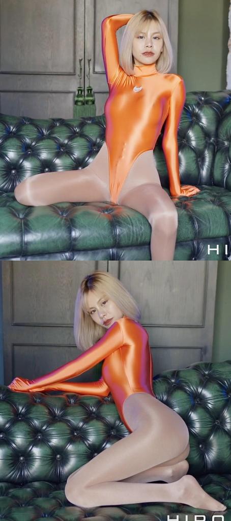 2023-11-14 Baiploo in Orange Satin Leotard and Pantyhose 攒了半年的Hiro Gato系列，这几天集中更一下，让大家久等了。<br>期间会刷屏，给大家造成的不便请谅解。<br><br>宝藏写真系列，专拍 zentai   体操服   丝袜。<br>衣服材质棒，拍摄的手法干净清爽，出镜的女孩们都超级赞。<br>赏心悦目的同时，又可以当成L管神片来用。<br>整个系列很具有收藏意义，欢迎大家挑喜欢的冲起。<br><br>强推Rei和Muay这两位模特。<br>Rei很甜很灵动，Rei的体操服 丝袜是一绝。<br>Muay很御身材好，Muay的zentai是一绝。<br><br>又新增了两个整容骚货Kaew和Baiploo<br>Kaew是典型的高冷骚脸，Baiploo是狐媚子邪魅型的。<br><br><br>说明：<br>这个系列的视频，是网站加密嵌入式的，搞起来费时费力。<br>每部固定两钻收个辛苦钱，基本上也就回个本。<br>还请大家多多理解，多多支持，感激不尽。