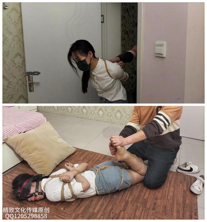 【精致】【后高手惩罚+日式蛇搏马具扣球蒙眼】雨斐为了躲避债主，躲在家里，债主还是找上了门，把她掐晕制伏，折臂捆绑，开始惩罚 雨斐为了躲避债主，躲在家里，债主还是找上了门，把她掐晕制伏，折臂捆绑，开始惩罚押解下蹲等折磨，最后被绑着带着债主去找钱的，债主再走时为了收取点利息，又把她紧紧地绑了个日式蛇搏，又一番痒痒，才离去看美女如何挣扎逃脱。。。<br>片名：债主收取的另类利息 片长：00：26：49解压密码：jingzhi6688<br>定拍或其它业务咨询请加QQ,注明来意，绿色拍摄，色情忽扰，另外诚心高薪招聘模特，有诚意私聊详谈<span style='color:#b0b0b0;'>[隐藏文字，购买后可见]</span>