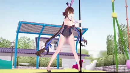 【动画】公园里的李素裳 放置 公园 双手被黏住 兔女郎 吊带 中华娘 作品无漏正片无模糊处理<br>公园里的李素裳，油漆未干的栏杆，双手触碰被黏住拔不下来了，路过的上班族给她带上乳夹，塞了点小道具，就这样把她放置在公园里面