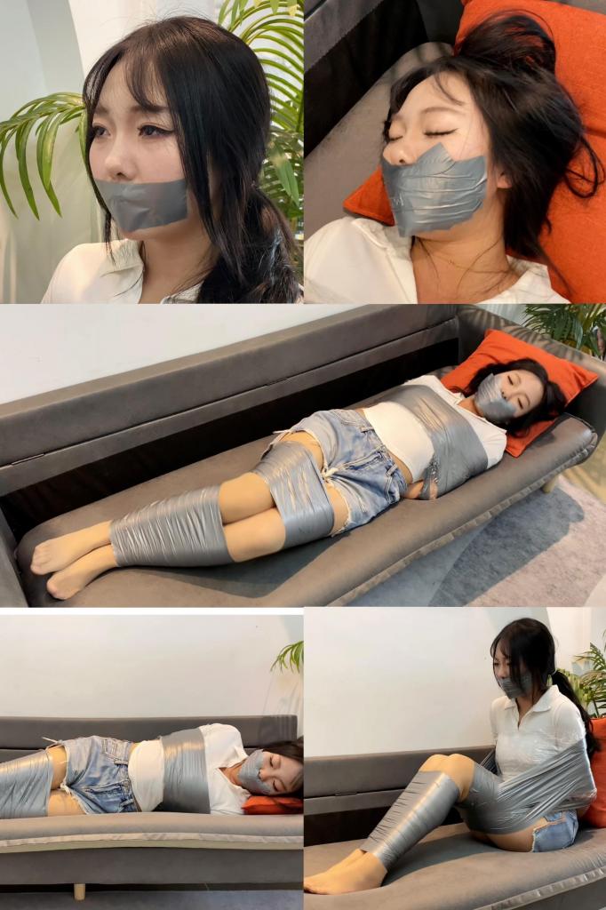 【缚艺录】【DDL-223】【小文】银色胶带的束缚与挣扎，胶带捆地严严实实的，挣扎度很不错，叫声也很酥麻，很值得一看~ 1.周更视频，致力于拍摄gagpara的风格，【缚艺录】老观众懂得都懂~<br>2.接长期定拍，价格优惠，非诚勿扰，加好友备注来意，《缚艺录》QQ：2143175428<br>3.倡导绿色、健康的亚文化，不接受裸露X器官，大尺度等，色情勿扰！只接受正常绳艺，以及绳艺娱乐方面的内容；部分模特出于隐私考虑，不出镜。<br>4.压缩包密码：fuyilu123<br>5.祝各位同好，身体健康，生活美满<br>6.本工作室的视频，不要乱发，已发现盗版网站、私人在公众网络平台，发布原创内容的片段、图片，如果涉及到模特本人，后果自负<br>7.尊重小圈文化，尊重原创作者！