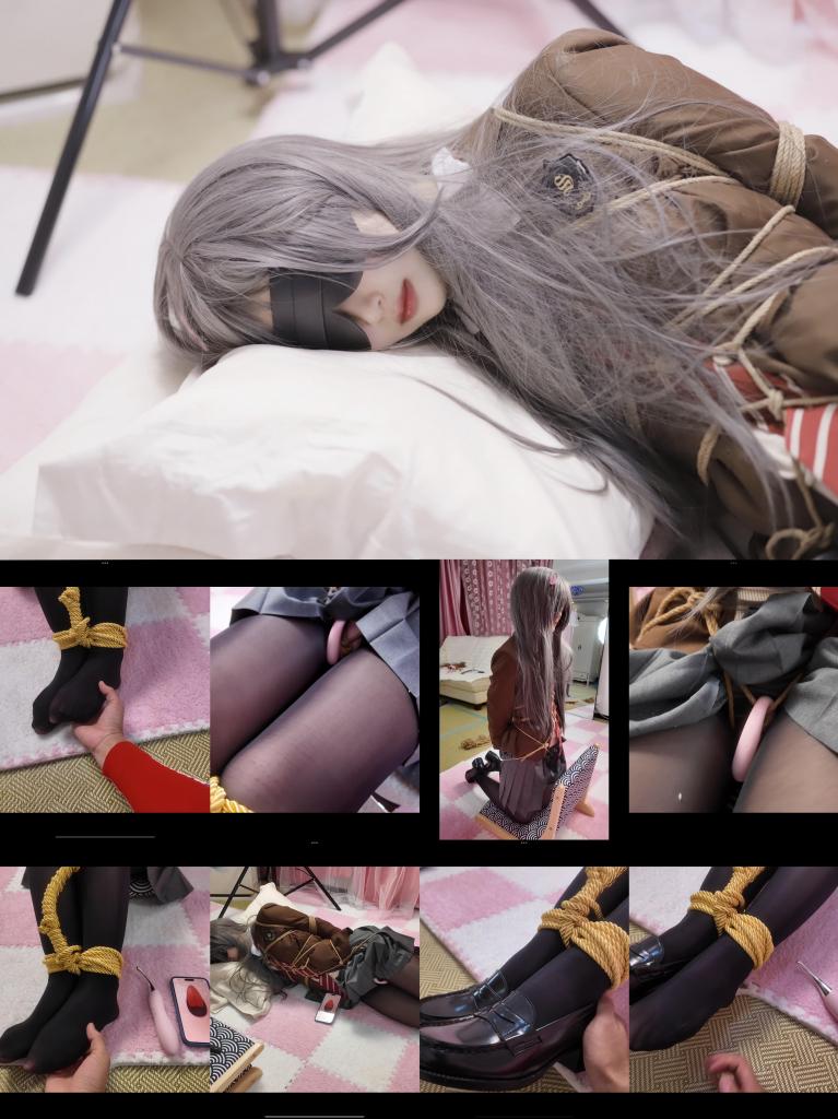 【许墨工作室】新模试镜-玲玲-麻衣学姐的黑丝捆绑约会-试镜 【许墨工作室】再次来袭<br>处女作发布后粉丝好评如潮！！！<br>感谢各位粉丝的支持！<br>我们也收到了大家超级宝贵的意见和建议！！！<br>全新工作室正在努力改进和提高<br>本工作室主打各种制服，角色扮演，cosplay<br>超级还原，服装逼真，道具精致<br>本期模特：玲玲（高三年级小美女，刚满18岁）<br>本期服装：麻衣学姐制服jk<br>                  丝袜：绫-天生丝滑-凝脂15D微光版<br>                  鞋子：日本代购Haruta4603<br>本期内容：麻衣学姐放学后私密约会，体验捆绑，龟甲缚 直臂缚 腿缚 驷马，麻衣学姐被捆绑、口塞球堵嘴后，被色魔用毛刷、点潮笔疯狂挑逗，中间还脱掉了麻衣的鞋子，尽情欣赏和挑逗黑丝美腿，挠肉丝玉足，色魔在麻衣的[X_X]塞上了小怪兽[X_X]，开启秒潮模式，麻衣学姐在不间断的刺激中脸部泛起红晕，开始自我陶醉的呻吟，一步步沦为色魔的小兽。<br>本期观赏性超强！！！玲玲小姐姐小脚丫非常敏感，玉足滑滑的，嫩嫩的，凉凉的<br>新模首次合作，女孩纸学生兼职，很羞涩，很清纯，已长期入驻工作室，可以定拍。<br>关于粉丝朋友们提出的宝贵意见，服装类，道具类，玩法类我们已经全部收到，将全力满足粉丝朋友们的需求！<br>定拍客服：QQ：48068266<br>长期招收江浙沪地区女绳模<br>支持女同好免费体验