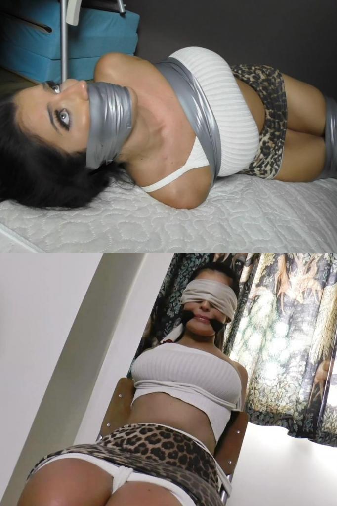 Tatti in: The Hide-a-Bratty-Li'l-Snoop Situation; inconvenienced Crook Wraps Her Ass to Burstin Tatti in: The Hide-a-Bratty-Li'l-Snoop Situation; inconvenienced Crook Wraps Her Ass to Bursting Point & Stuffs Her Out of Sight for the Night!迅速戴上兜帽，再次锁定。 她咕哝着，起伏着，弓起背，再次用她甜美的赤脚重击地板！ 她咕哝着，热情地蠕动着，拼命地试图寻求帮助，但没有人能听到她的屁股塞在这个潮湿的壁橱里！ 除了我们……嗯嗯……把那些可爱的红色内裤推给我们，好吗，亲爱的女孩……？<br><br>我们超级性感的女主角，穿着紧身小铅笔衬衫和露脐上衣（也赤脚，嗯嗯），已经潜入恶棍的巢穴，并且是丰满的 - 现在很紧 - 被抓住了！ 对于这个戴着兜帽的混蛋来说，这位美女是个坐靶子，他用力掐住她的嘴，然后把她按倒在地……<br><br>这位赤脚辣妹真的很喜欢，她性感的笑话令人着迷。 现在，这是一位火热的女孩，当她的身体被银胶带精心转动时，她自豪地展示着她的懊恼。 她嘴里叼着一块厚厚的抹布，他把她的脸绑得又宽又紧又大，正如你所期望的那样。 该死的，她眼前一亮，他在这里是多么的过分！ 赤裸着脚在地毯上打滚，挣扎中的美人被令人难以置信的胶带绑住。 不管怎样，当他检查他的老板想对她做什么时，让她在地板上被捆绑和堵住嘴，这就是这个该死的窥探者将留下的方式！<br><br>与此同时，这位坚韧的女特工设法挣扎着，然后四处走动，令人惊讶的是，反复试图通过那个疯狂的笑话咕哝出一些选择对话。 她连一句可听懂的咒骂声都说不出来，但她在这里发出的噪音超出了老板的意愿。 外面，屋内正在启动某些其他“活动”！ 当他把她的屁股拉下来，并将她固定在废弃橱柜里的床垫上时，华丽的塔蒂堵嘴拉紧并通常变得疯狂。 她很狂野，你会喜欢的。 显然，他对她使用了多少硬核胶带，这让他感到非常羞辱……<br><br>现在，我们看到了这位被极度囚禁的特工在橱柜里表演的一些令人兴奋的表演。 她有时如此激烈地挣扎，似乎她可能会挣脱那个封闭的橱柜，但可惜，没有。 但这并不能阻止她。 她想要出去，而且这样躲起来最不方便。 他们怎么敢！ 当她抽搐、拉紧、紧紧束缚、[X_X]时，她在穿过房子时却无能为力……<br><br>激烈地挣扎，试图将她的皮肤紧紧包裹起来，但没有成功（她甚至没有接近），沮丧中，她甚至让她的高跟鞋为她工作。 她的巨型架子四处跳动，一个主要特征是热辣少女的堵嘴通风口。 那个玩笑让她安静下来，正如绑架者将它绑在她脸上时所计划的那样。 还包括一点额外的乐趣！quickly hooded and locked down again. Left grunting and heaving, she arches her back and again THUMPS the floor with her sweet naked feet! She mumbles and squirms passionately, trying, desperately, to summon assistance, but nobody can hear her ass all stuffed up in this dank closet! Except for us… Mmmmmm… THRUST those cute red panties our way, won’t you, Dear Girl…?<br><br>Our super-hot heroine, in her tight little pencil shirt and crop top (barefoot too, mmmmm), has snuck into the villain’s lair and is busty – tight now – getting GOT!! The beauty was a sitting duck for this hooded creep, who handgags her HARD, and brings her down to ground…<br><br>The barefoot hottie really goes for it, enthralling and enchanting with her sexy gag talk. Now, this is one fiery gal who shows off her chagrin with pride as her body is meticulously turned with silver tape. With a thick rag in her mouth, he’s BOUND her face as widely and super- tightly and hugely as you might expect she deserves. Damn, it crosses her eyes how OTT he’s been here! Rolling around on the carpet, foot-naked, the struggling beauty his incredibly tape bound. Anyway, leaving her writhing around bound and gagged on the floor while he checks on what his boss wants done with her, that’s how this damned snoop will stay!<br><br>Meanwhile, the resilient lady agent manages to struggle about and then scoot around, quite amazingly, repeatedly attempting to mumble out some choice dialogue through that insane gag. She can’t muffle out a single decipherable expletive but she is making more noise down here than the bossman would like. Outside, there is certain other ‘activity’ starting up within the house! Gorgeous Tatti gag strains and generally goes nuts as he hauls her ass OFF, and secures her on a mattress in a disused cupboard. She’s wild, and you’ll love that. Clearly very humiliated by just how much hardcore tape he has used on her too...<br><br>So now we have some intensely exciting cupboard-bound histrionics from the extremely captive Agent. She struggles so fervently at times it seems as though that she might break loose of that confining cupboard, but alas, no. But this does not deter her. She wants OUT, and is most inconvenienced at being hidden away like this. How DARE they! As she jerks and strains and her tight bonds and gag, she is powerless when transported through the house…<br><br>Struggling passionately, trying unsuccessfully to work her skin tight wrap gag off (she does not even come close), in frustration she even gets her heels working for her. Pulsing around, her jumbo rack a prime feature, the hot damsel gag vents. She is very nicely quietened by that gag, just as her captor had planned when he bound it about her face. Also includes a nice little bonus bit of fun!