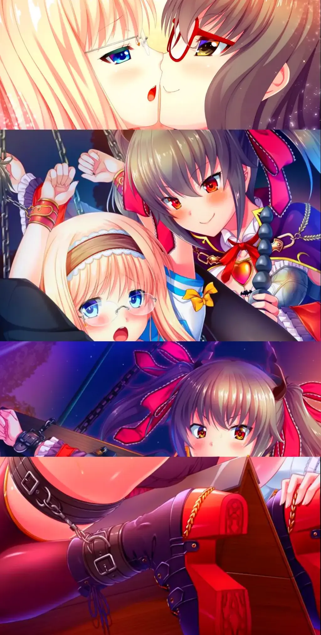 お姉ちゃんは串刺し公!?　～アタシの杭で貫いてあげる～(中文版本） SM 拘束 制服 虐待 酷刑 微重口<br>故事要从中二病姐姐克莱尔的荒谬宣言讲起。<br>她坚信自己是穿刺公弗拉德三世的转世，以恢复更多记忆为由，<br>要拿身为弟弟的我，和亲妹妹拉琪雅，做调教实验。<br>从巨大的木桩穿刺，到手枷、颈枷、三角木马。<br>失控的克莱尔的要求丝毫没有停止的迹象。<br>姐姐说得果然是妄想吗？还是说，或者说…… <br>重要信息：目前测试了下，只有win10系统可以运行，并且需要转区，win11系统会因为未知原因报错（也有可能是我自己的电脑原因）<br>介意者勿买，不转区有可能出现打不开游戏，游戏黑屏，无法运行汉化等问题<br>----------------------我是分割线(≧▽≦)-------------------------------------------<br>想体验更多的有关于BDSM的游戏抑或是其他恋物游戏可以点击我的视频，进我发布的视频主页查看<br>我会不定期更新内容，如果有什么好的更新建议❤或者是您想玩的游戏❤可以直接在视频底端留言<br>----------------------我是分割线(≧▽≦)-------------------------------------------<br>请不要在线解压，请不要在线解压，请不要在线解压，重要的事情说三遍<br>因为网盘等问题被和谐，直接在评论里面和我说一声补档即可，一般会在3天之内补上。<br>关于PC端和手机端游戏的问题，大部分发布的都是PC端游，也有不少手机端，如果是手机端游戏<br>我会在文中或者标题特别说明，其次，手机端游还分为安卓和苹果两个系统，两端不可互通<br>其他大部分问题我都会在文中说明，比如生肉熟肉，转区，不能有中文路径，是否有存档，存档如何使用等问题<br>请在购买前仔细查看文章，另外，有关于购买的一切问题可以和我说，比如之前发布的外文版资源我突然发布了中文版之类的<br>我看到了都会回信的，至于软件硬件系统不兼容等问题，建议百度，他讲的会比我清楚≧▽≦ ≧▽≦ ≧▽≦<br>注意事项：<br>（ps：一般没有解压密码，如果有，默认是提取码）<br>（pss：下载完成后是后缀为.111的文件，需要右键点击重命名改后缀，将他改成.7z才可进行解压，如最后三张截图所示，中间那步点是）<br>（psss：个别用户压缩包使用自带的压缩软件如果无法解压请下载《360压缩》进行解压，因为我是用360压缩软件进行生成的压缩包，此软件百分百解压）