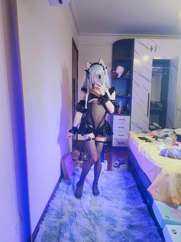 【cos】碧蓝航线雅努斯万圣节小恶魔黑丝红绳单折腿捆绑拘束挣扎 雅努斯万圣节小恶魔日式后手缚单折腿，眼罩口球无助挣扎（诶嘿）