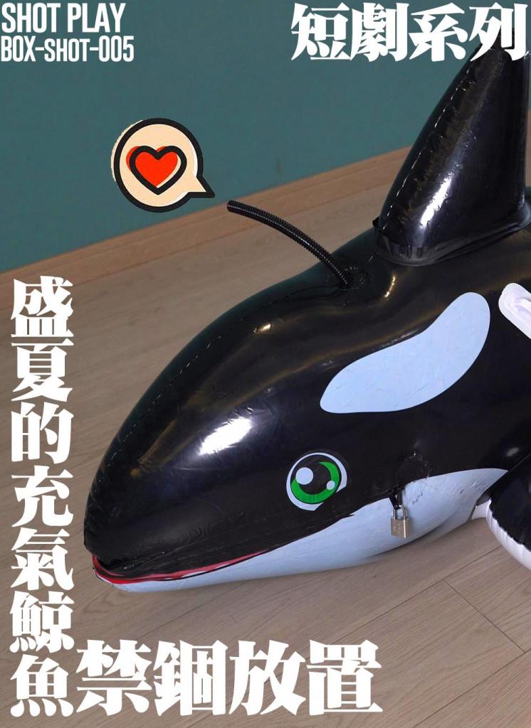 【闪闪工作室】【短剧系列】盛夏里进入充气鲸鱼的压迫闷热呼控放置 漫长的搬家季结束了，终于把新工作室堆放搬运杂物的客厅清空之后<br>这个宽敞的客厅最适合溜犬和放置，问了一下时雨，想玩真空床还是充气鲸鱼，她选择了真空床，而我绝对用充气鲸鱼<br>因为真空床的一堆配件还没拆包，全都一股脑塞在杂物房<br>在南方的盛夏里即使开空调，进入鲸鱼无疑是汗蒸<br>把鲸鱼充满气后，超强的压迫感令时雨声线变尖，呼吸孔传出尖锐呼啸声，像是演奏乐器<br>里面还装了郊狼，令放置的过程充满欢乐<br>中途还用兰丁胶捏成团，堵在呼吸孔上，并把鲸鱼当在脚凳，再增加一点压迫<br>虽然知道我的体重压在鲸鱼上会令里面的时雨痛苦无比，但我还是忍不住趴上去了，时雨说那时差点没了<br>最后的放置，把拉链锁上，我出门喝了下午茶<br>大概大半小时后回来把鲸鱼拉开拉链，里面全都是热气和汗水，时雨几乎脱力了，爬出来也费了好大的劲<br><br>【网盘文件先下载到电脑，解压得出的文件后续名html修改为zip，再解压一次】<br>【不要在网盘解压与播放】<br>解压密码：shanshan
