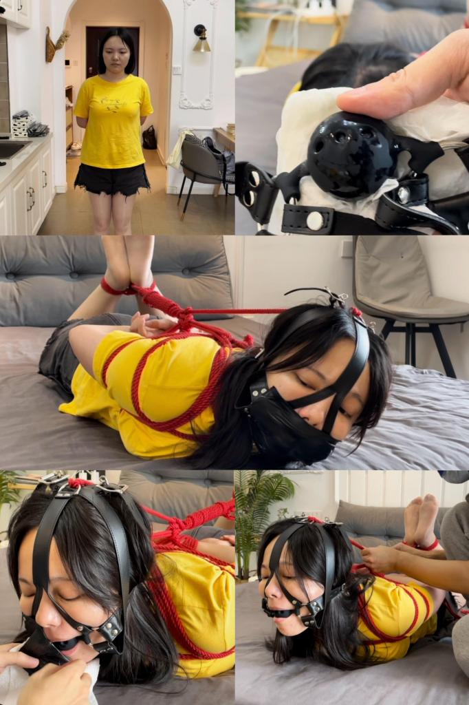 【缚艺录】【DDL-299】【小沐】新口球的体验~ 1.周更视频，致力于拍摄gagpara的风格，【缚艺录】老观众懂得都懂~<br>2.接长期定拍，价格优惠，非诚勿扰，加好友备注来意，《缚艺录》QQ：2143175428<br>3.倡导绿色、健康的亚文化，不接受裸露X器官，大尺度等，色情勿扰！只接受正常绳艺，以及绳艺娱乐方面的内容；部分模特出于隐私考虑，不出镜。<br>4.压缩包密码：fuyilu123<br>5.祝各位同好，身体健康，生活美满<br>6.本工作室的视频，只在特定网站存在，不要乱发，已发现盗版网站、私人在公众网络平台，发布原创内容的片段、图片，如果涉及到模特本人，造成大众传播影响，后果自负<br>7.尊重小圈文化，尊重原创作者，若有大众平台乱发者，一经发现，立刻举报封号！<br>8.招募陕西的女模特，纯娱乐为主，无色情，有意dd