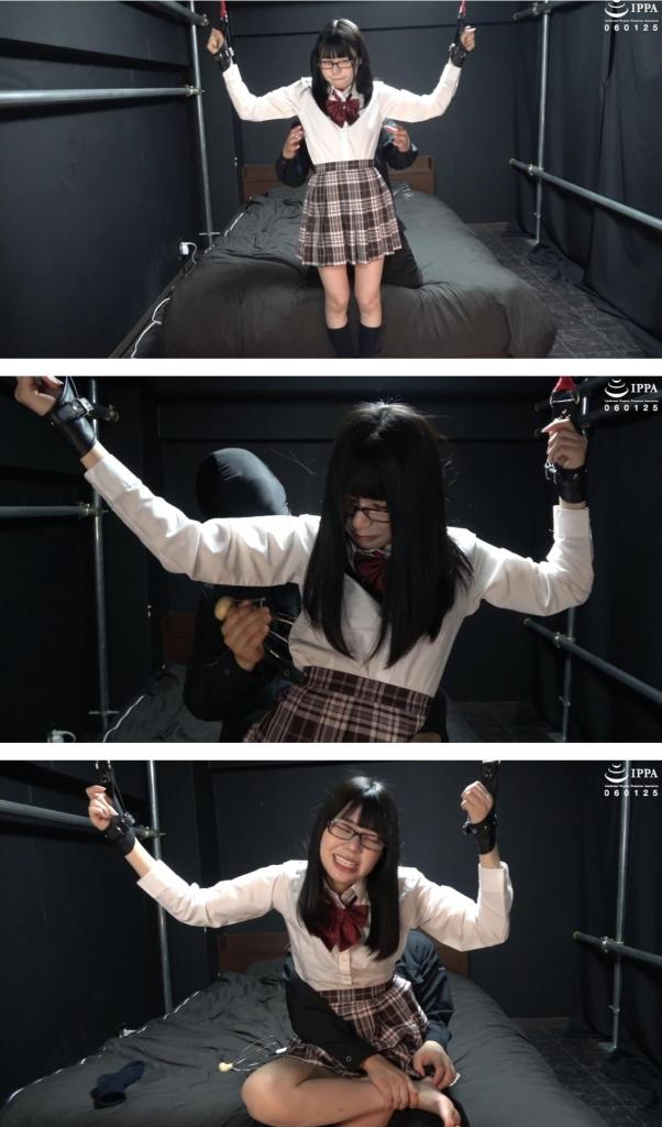 「学生服が似合う文系美女を両腕吊り拘束でくすぐりテスト！」月美りょう② <span style='color:#b0b0b0;'>[隐藏文字，购买后可见]</span> <br>学生服が似合う文系美女を両腕吊り拘束でくすぐりテストしました！<br><br>くすぐりが弱いという美女の腋、耳、首筋、脚などをまずはゆび筆でくすぐっていきます。<br><br>敏感に反応する美女がとても可愛いです。<br><br>ヘッドマッサージャーが超苦手らしく、キャーキャー叫んでいました。<br><br>その後にくすぐり電磁棒を駆使しながら、腋や脇腹、足裏などを執拗に攻めました★<br><br>文系美女の叫びと悶えを是非ご堪能ください！<br>穿校服好看的文科美女，竟然被绑双臂悬空接受考验！<br><br>首先，用刷子给不喜欢被挠痒的美女的腋下、耳朵、脖子、腿上挠痒痒。<br><br>反应灵敏的美女很可爱。<br><br>看来她不太擅长使用头部按摩器，正在尖叫。<br><br>之后，他用一根令人发痒的电磁棒，对腋窝、胁腹、脚底进行无情的攻击。★<br><br>请欣赏文科美女的哭泣与痛苦！<br>【収録時間】<br>18分01秒<br>【モデル】<br>月美りょう（つきみ りょう）<br>