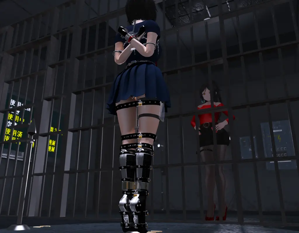 【動画リンク】反省室 作者 ターちゃん<br>自购<br>很经典的3D bondage的作者了<br>可惜视频更得少，还是以发图为主<br>后续应该会多发这位作者的图