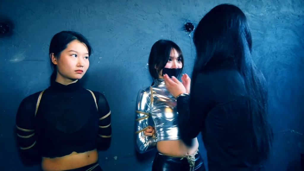 神奇女不归路3 胜景影视定拍作品 24年暑期长篇大作<br>猫女解开蝙蝠女身上的绳子，却遇到了蝙蝠女的倒戈。<br>神奇女和猫女再一次陷入绝境，她们唯有寄希望于还没有身陷囹圄的蝙蝠女。。。<br>全片捆绑剧情跌宕起伏，下集更加精彩。<br><br><br>全片捆绑剧情跌宕起伏，下集更加精彩。