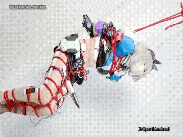 【惩戒学园】惩戒银狼 揉胸 捏乳 片足TK 玩弄网袜小jio 蛇缚放置 跳蛋郊狼大棒三重膏潮攻击 捕获银狼小姐姐一枚 把她锁起来，搓揉她柔软的小白兔 玩弄她的小jiojio 塞入跳蛋 郊狼 和大棒子 让她爽到飞起