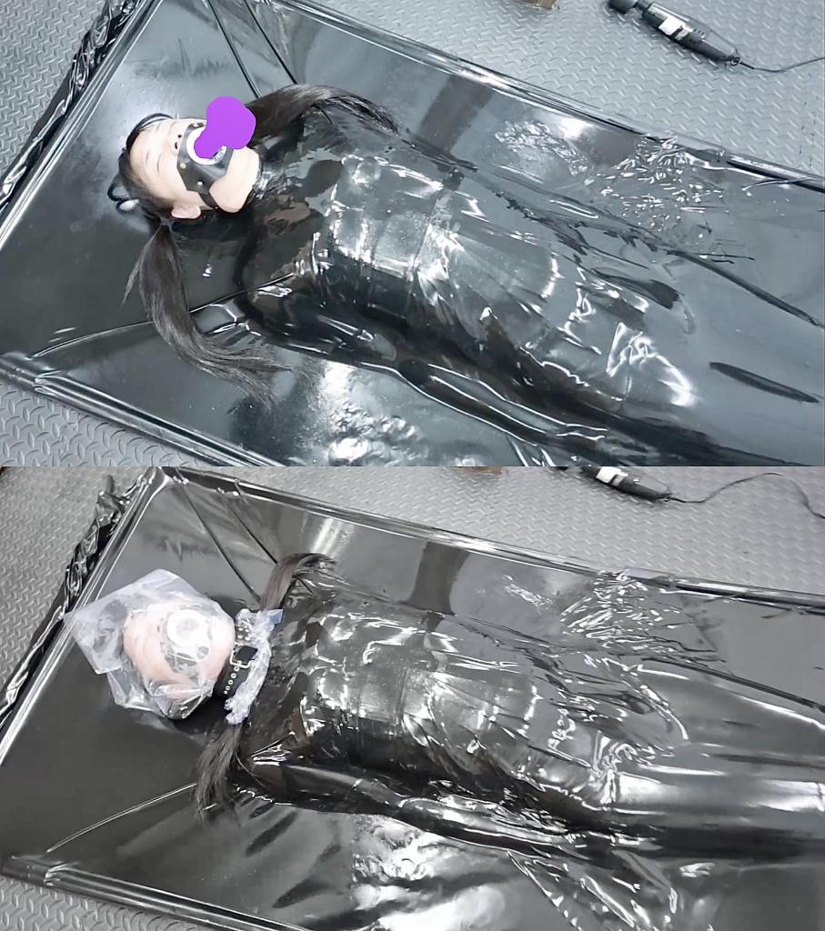 10分〜【制服バキューム拘束】complete plan 真空床拘束   假丁深喉   塑料袋套头窒熄挣扎   充气口球撑嘴折磨<br><br>搬运自——SM、ヒトイヌ、ボンテージ、拘束 (Lemon)<br><br>(视频内容！仅供娱乐！危险行为！切勿效仿！)