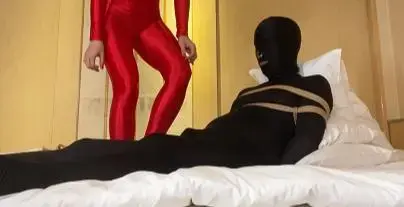 【動画】全身タイツ×縄❷ 【動画】全身タイツ×縄❷<br>女s捆绑玩弄男m<br>⛓️R女王様のHappy牧場クラブ???? (Domina R)