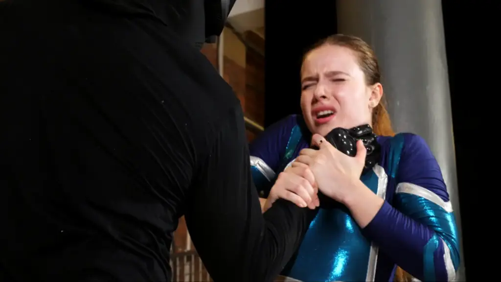 Security Breach Starshot mighty Heroine is back in solo training at the Elite Force facility and is attempting to stretch the limits of her powers. Suddenly there is a power outage and when it is restored the Training Drone is under sinister control!