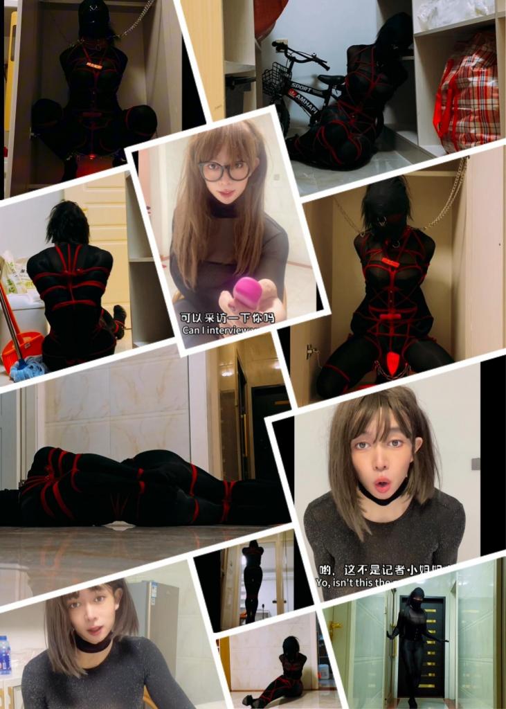♥♥♥CD伪娘小诡的自缚116 剧情项：终生监禁的女大盗♥♥♥ 要命的剧情项~<br>某位喜欢丝巾蒙面的粉丝的求拍：蒙面紧身衣女大盗失手被擒<br>实在太累了<br>剧情真的不适合小诡<br>不但身体累，脑仁还疼~<br>就这样~<br>百度盘用户下载解压后修改后缀名.MP4