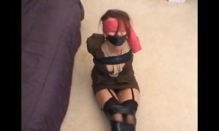 Lindsey blindfold tape gagged lindsey blindfold tape gagged