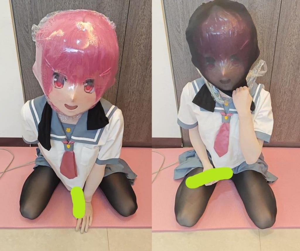 No.82 kig 热缩袋打包偶头 No.82 kig 热缩袋打包偶头<br><br>这里是Haku's Lab!<br>Haku在妖狐吧唯一正版的频道~<br><br>久违的热缩袋<br>花了些时间把头给缩的紧紧贴贴啦~<br>自己玩没法绑上还是啥的，为了更极限些，给自己多套袋子和丝袜上去，让自己更难拿下，更享受啦~<br><br>片長：19分20秒