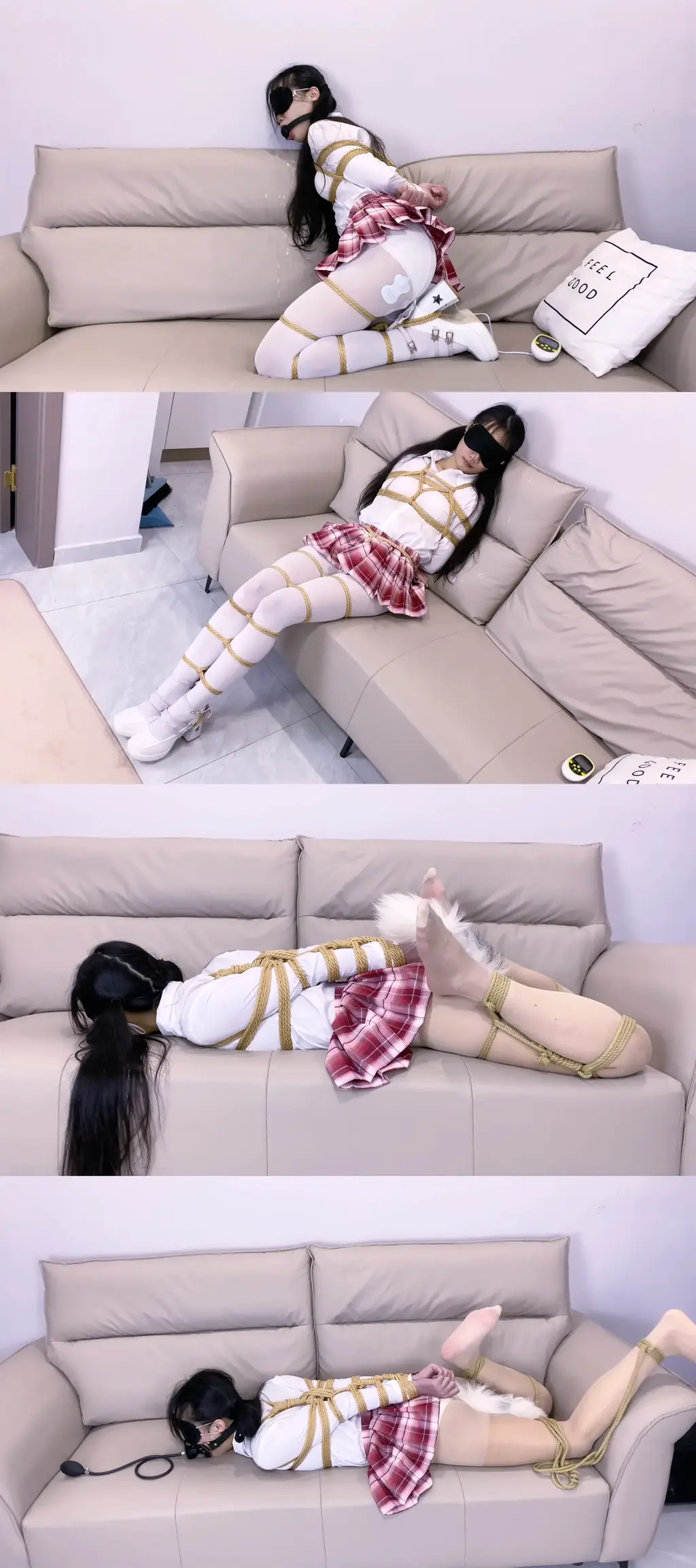 【嗷大喵】-《少女情劫》-客户定拍-第三集-虐嘴特辑+被捂晕+日式紧缚+胸缚绳衣+股绳+蛇缚并腿捆+跪缚+电击+杨具口球-固舌口球-开口器口水横流+直臂紧缚+分腿蟹缚+棒棒刺激+口球充气杨具虐嘴采访等 【嗷大喵】-《少女情劫》-客户定拍-第三集-虐嘴特辑 到家就被捂晕 然后被日式紧缚 胸缚绳衣 股绳 蛇缚并腿捆 跪缚 电击 强制戴杨具口球-固舌口球-开口器，口水横流，坐好后一段采访 又被欧式直臂紧缚 分腿蟹缚 尾巴 双TD塞入 棒棒刺激 口球 充气杨具口塞虐嘴三栋塞满 采访等等<br>解压密码：aodamiao，双重密码均是这个！<br>个别用户压缩包无法解压请下载：360压缩 软件进行解压，因为我是用360压缩软件进行生成的压缩包，此软件百分百解压！<br>出镜：路崽子<br>公告：Q：3163282696定拍咨询，接知名动漫游戏cos定拍，（支持4k画质定拍，版权买断，独享，小剧情定拍等）长期招募女绳模，不接伪娘谢谢！无事勿加加了也不会通过，加好友备注来意！定拍只接绳艺捆绑＋轻调教，不接大尺度，违规露点露出，色情内容，致息，金属，重口一类的！不玩推，不上推!<br>有兴趣的朋友也可以提供服装以便于视频拍摄