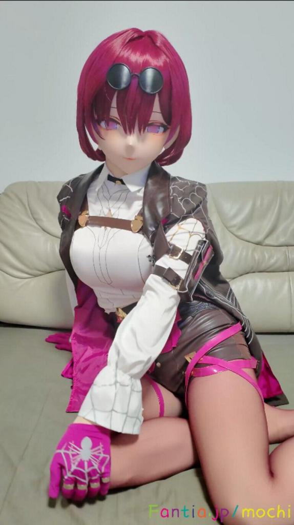 NO.31 作者：mochi的Fantia (mochi)<br>mochi7月的投稿。特别性感的一套卡芙卡，先用快乐棒自我安慰，然后对主人手脚并用安抚，最后被主人狂暴鸿儒还蛇在了里面