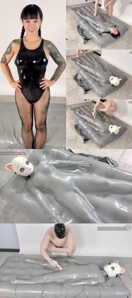 着ぐるみ猫マスクでグレーラバーバキューム拘束！ HBC工作室超嗨真空床大片，好久没出过这么高质量的了。<br>正片 花絮，44分钟量大管饱。<br><br>这次真是把骚货雏奈子爽的飞到天上了。<br>为了这次淫荡体验，雏奈子还无内穿了油量黑丝 高叉漆皮泳衣。<br>爬进真空穿抽干空气，被玩伴戴上口球和头壳。<br>真空穿里雏奈子的裆部固定了一根快乐棒，玩伴手里还拿了一根快乐棒，双棒齐下狠狠强高玩弄雏奈子。<br>之后玩伴使坏，摘下雏奈子的头壳站在一边，对雏奈子进行真空床拘束放置强高玩弄。<br>雏奈子简直爽飞了，不知道糕潮了多少次，浪叫着在真空床里各种抽搐挣扎。