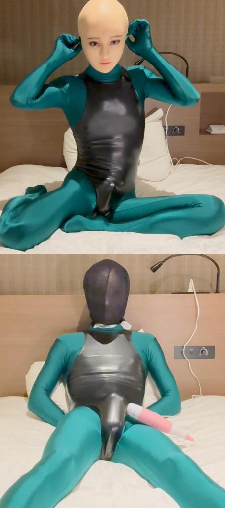 ゼンタイ重ね着フィメールドールが[X_X]して気持ちよくなってた 双层zentai 高叉泳衣。<br>双层zentai头套 硅胶面具 塑料袋 黑裤袜——以上套头窒熄play<br>外加快乐棒强高自虐。<br><br><span style='color:#b0b0b0;'>[隐藏文字，购买后可见]</span>