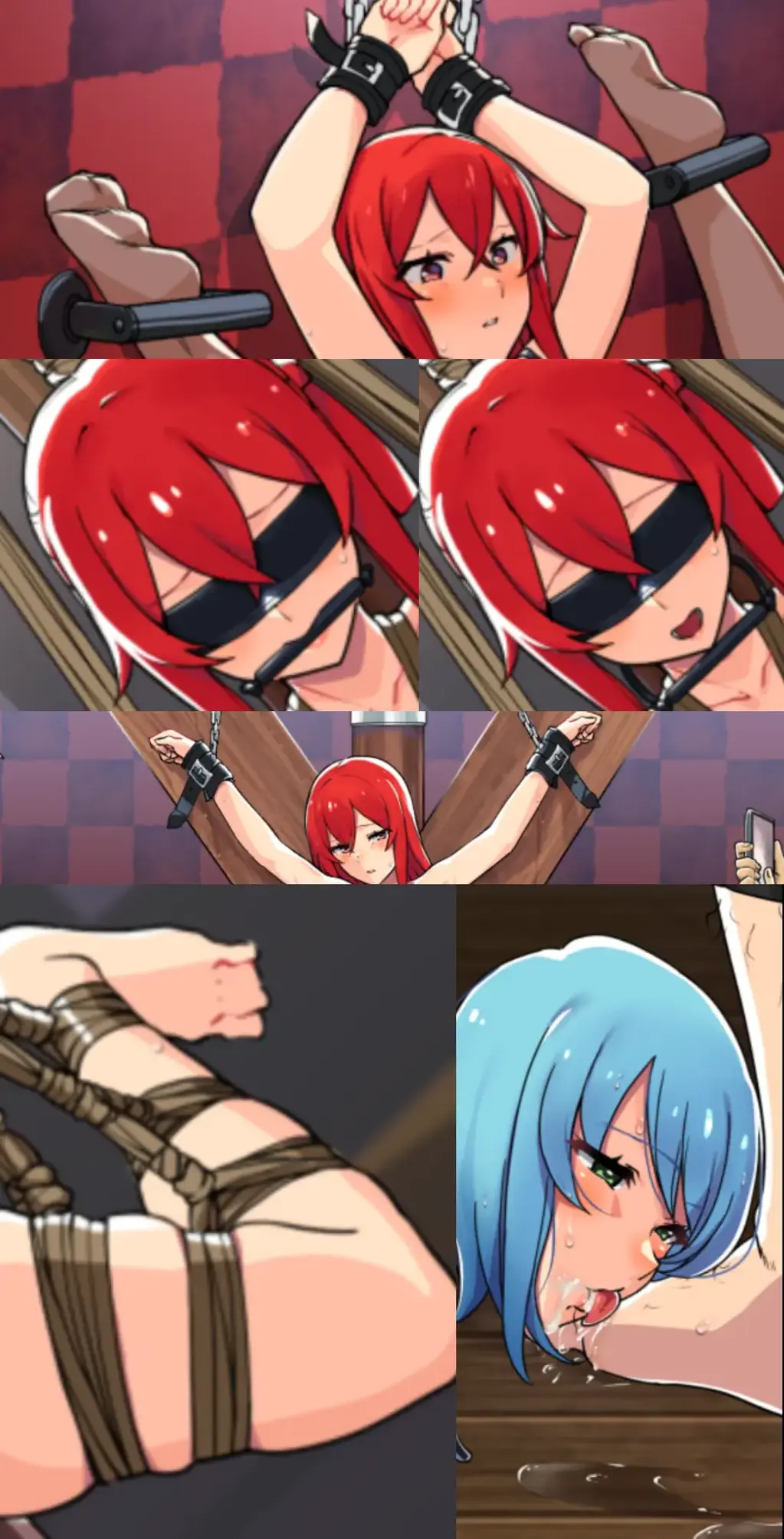カーヴァさんちの楽しい闘病生活UC(中文+全CG） 11月新作！BDSM调教游戏-----卡尔瓦先生家的欢乐奴属生活（主动被绿 过激SM调教）<br>一款主打【BDSM调教 奴隶虐待 xp养成】玩法的超赞游戏<br>全部内容全部和“BDSM，虐待，主从，拘束，监禁”有关<br>调教玩法画面全部都是RPG播放 微动态形式<br>玩法非常全面，从简单的凌辱虐待到玩具强高<br>到后面的拘束调教到奴隶宣言，可以说是越来越重口味<br>当然，主角最后的结局由玩家决定<br>你可以慢慢堕落抑或是成为一只彻头彻尾的母狗❤<br>比较冲爆的CG画面有：奴隶调教系列，柱子紧缚，隶属，母狗调教系列，惩罚游戏，拘束RBQ，X台拘束，拘束玩具调教等等<br>这里面的关键词是：项圈/锁链/拘束道具/鞭子/SM/捆绑/紧缚/拘束/奴隶/监禁<br><br>■故事<br>在宁静的街道上经营咖啡馆的年轻夫妇，今天也悠然自得、愉快地生活着。<br>然而某日，身为丈夫的奥伦遭到了神秘魔物的袭击。<br>幸好怪我本身并无大碍，问题却出在别处。<br>那魔物——由独角兽传播的病原菌，即 UC 菌。<br>不幸的是，奥伦的脑部被那种细菌侵袭，患上了名为“UC 病”的奇病。<br>那可怕的病症症状表现为——对所爱之人与他人发生关系时，表现出异常的兴奋。<br>除了这一点外，奥伦变成了一种完全无害的愚蠢疾病，为了消除邻里女士们的不良传闻，<br>他决定委托熟识的冒险者帮忙获取治疗所需的“独角兽之角”。<br>于是，关于获取角的事宜，他委托给了那位冒险者及自己的妻子，而奥伦则因病态萌生的“癖好”，<br>向妻子——莉泽提出了种种请求，日复一日地享受着她给予的各种满足。<br><br>本作是以幻想世界为舞台，讲述了一对普通夫妇安心安全、温馨日常的被绿 RPG。<br>女主角始终一心向着男主角，因着他的请求，她将自己的身心托付给了形形色色的男人。<br>在剧情中，绝不会有对配角心生倾慕或失去对主角爱意的情况发生。<br>基本上，这是一款以喜剧风格推进故事，讲述主人公为治愈疾病而奋斗的日常，并在关键时刻让女主角做出一些古怪行为的电子游戏。<br><br>点击“与工具一同启动.bat”即可启动ai中文机翻版本，也可以手动打开工具启动<br>之后在翻译选项那里导入“翻译文件.json”<br>---------------------------------------------------------------------------------------------------------------------------------------------------------<br>更多的有关于BDSM的游戏抑或是其他恋物游戏可以点击我的视频，进我发布的视频主页查看<br>我会不定时更新内容，如果有什么建议或者您想玩的什么游戏，可以私信或者直接在视频下方留言<br>注意事项：<br>1.解压密码默认没有，有的话提取码就是<br>2.请不要在线解压，请不要在线解压，请不要在线解压，重要的事情说三遍<br>3.个别用户压缩包使用自带的压缩软件如果无法解压请下载《360压缩》进行解压，因为我是用360压缩软件进行生成的压缩包，此软件百分百解压<br>4.下载完成后是后缀为.111或者其他什么稀奇古怪的后缀的文件，需要右键点击重命名改后缀，将他改成.7z才可进行解压，如最后三张截图所示，中间那步点是<br>5.因为网盘等问题被和谐，直接在评论里面和我说一声补档即可，一般会在3天之内补上，另外，关于PC端和手机端游戏的问题，大部分发布的都是PC端游，也有一些手机端，如果是手机端游戏，我会在文中或者标题特别说明，其次，手机端还分为安卓和苹果两个系统，两端不可互通（PC同理，win和mac）<br>---------------------------------------------------------------------------------------------------------------------------------------------------------<br>这里集中回复几个运行过程中极少出现的问题<br>1.游戏无法运行，运行错误，乱码<br>这个问题只会出现在外文游戏里面，而且大部分都是年代比较老的作品，使用unity引擎和虚幻引擎的3D游戏和SLG，ACT类型的游戏<br>基本不会出现此问题，AVG，ADV和一些其他类型的日区游戏很容易出现此问题，这种情况下一般要用转区软件比如LE去转区才可以<br>打开，此外游戏外面不能有中文路径（有些乱码就是这个原因），RPG游戏除了几个特殊的引擎需要下载RPG三件套，其他不会有问题。<br>2.提示缺少插件，打开错误指令，运行不兼容<br>电脑本身的问题，这个我自己就深有体会，点名w11系统，动不动就弹出缺少什么什么dll插件然后无法运行<br>解决方案：修复PC运行库，Direct修复，系统DLL插件修复等等，w10一般比w11稳定得多<br>3.怎么改文件后缀<br>下面的是百度百科的原话<br>修改文件后缀名的方法主要涉及显示文件扩展名、重命名文件以及使用命令行工具。以下是具体步骤：<br>（1）显示文件扩展名：首先，需要确保文件扩展名是可见的。<br>在Windows系统中，可以通过打开“此电脑”或任意文件夹，点击菜单栏中的“查看”选项，然后勾选“文件扩展名”来显示文件后缀。<br>（2）重命名文件：一旦文件扩展名显示出来，就可以通过重命名文件来修改后缀名。选择需要修改后缀名的文件，右键点击并选择“重命名”<br>然后直接在文件名后面添加或修改后缀名。完成后，按回车键确认修改。<br>（3）使用命令提示符：对于批量修改或更复杂的操作，可以使用命令提示符（cmd）。<br>打开cmd窗口，使用“ren”命令来批量修改文件后缀名。例如，要将当前目录下的所有.txt文件改为.doc，可以输入“ren *.txt *.doc”。<br>注意事项：修改文件后缀名可能会影响文件的打开方式和系统对文件的识别。<br>确保新后缀名与文件的实际格式相匹配，否则可能导致文件无法打开或数据损坏。<br>如果不确定文件的原始格式，建议先备份原始文件。<br>对于特定操作系统（如Windows 11）或设备（如iPhone、苹果电脑）<br>操作步骤类似，但可能有些许差异，特别是在显示和修改文件扩展名的具体步骤上。<br>