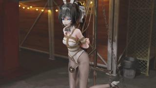 “今天晚上你来扮兔女郎吧，酒吧里出现女仆总感觉还是有点奇怪的。”“说的也对。不过怎么服务大家呢？我又不会跳钢管舞。”“嗯……嗯？钢管？好主意啊！”“诶？我说错什么了嘛？等等……”“食我昏睡红茶啦！” 碧碧 @Zeunders