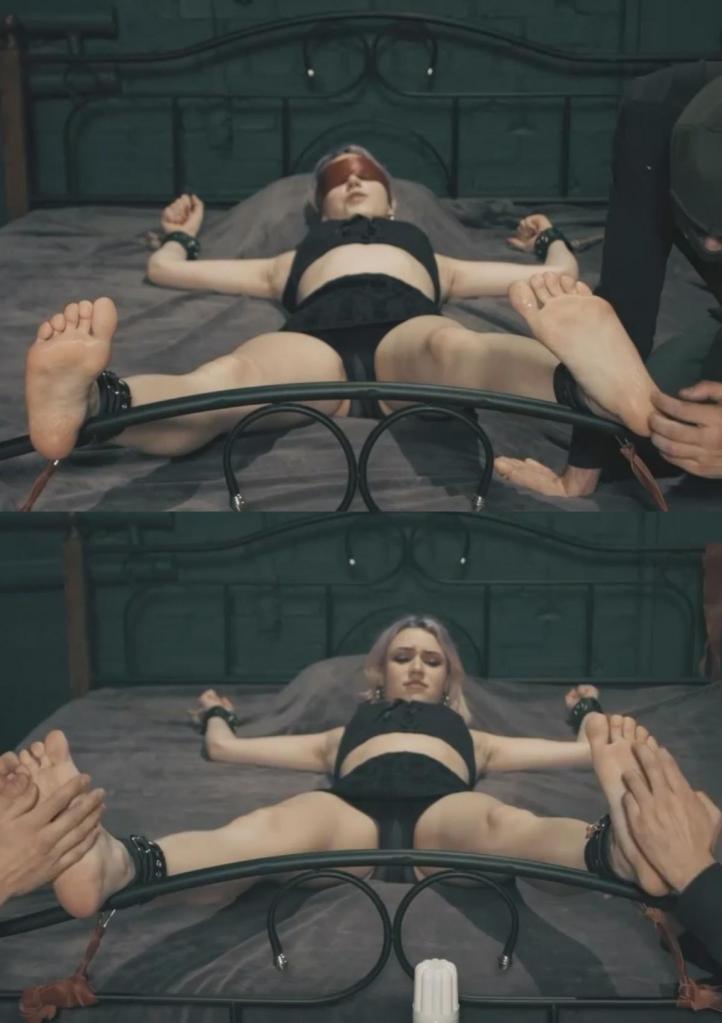 Astrid - Agent in Peril Part 2 - Tickling and Foot Worship with Whipped Cream This clip continues the trials for the captured agent