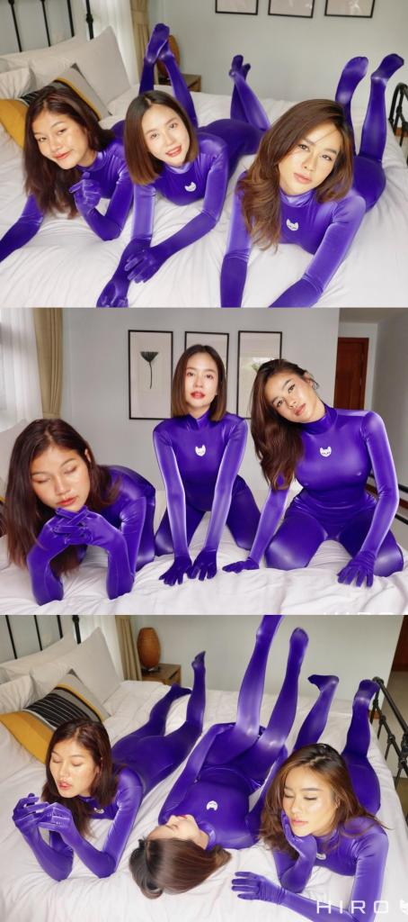 2024-12-07 Fun Trio in PU Sharkskin Catsuits 又攒了半年的Hiro Gato系列，让大家久等了，这几天集中更一下。<br>期间会刷屏，给大家造成的不便请谅解。<br><br>宝藏写真系列，专拍 zentai   体操服   丝袜。<br>衣服材质棒，拍摄的手法干净清爽，出镜的女孩们都超级赞。<br>赏心悦目的同时，又可以当成L管神片来用。<br>整个系列很具有收藏意义，欢迎大家挑喜欢的冲起。<br><br><br>说明：<br>这个系列的视频，是网站加密嵌入式的，搞起来费时费力。<br>每部固定两钻收个辛苦钱，基本上也就回个本。<br>还请大家多多理解，多多支持。