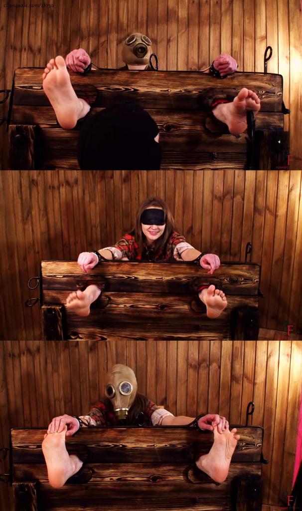 Nasty girl: Agony of tickling. Part III (Full HD) Category Tickling <br>Related Categories BDSM,  Bondage,  Foot Fetish,  Foot Tickling,  Gas Mask  <br>Keywords Nasty, Natasha, Tickling In Russia, Russian Fetish, Stocks, Ticklish Feet, Girl Next Door, Soles, Russia, Rus, Barefoot, Tickle, Agony<br><br>Name - Natasha<br>Nation - Russian<br>Age - 22 y.o.<br>Height - 173 m.<br>Response to tickling - very ticklish<br><br>The final part of the trilogy.<br>At our studio got a new device: STOCKS!<br>And I immediately decided to test it with Natasha. Stocks proved to be very robust and withstood all jerking of Natasha when I tickled her.<br>And Natasha looks so cute in a gas mask and makes these funny sounds from under the mask...<br>Enjoy!<br><br>